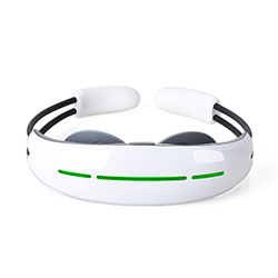 低頻電脈沖、磁效應、環(huán)型牽引三位一體按摩儀